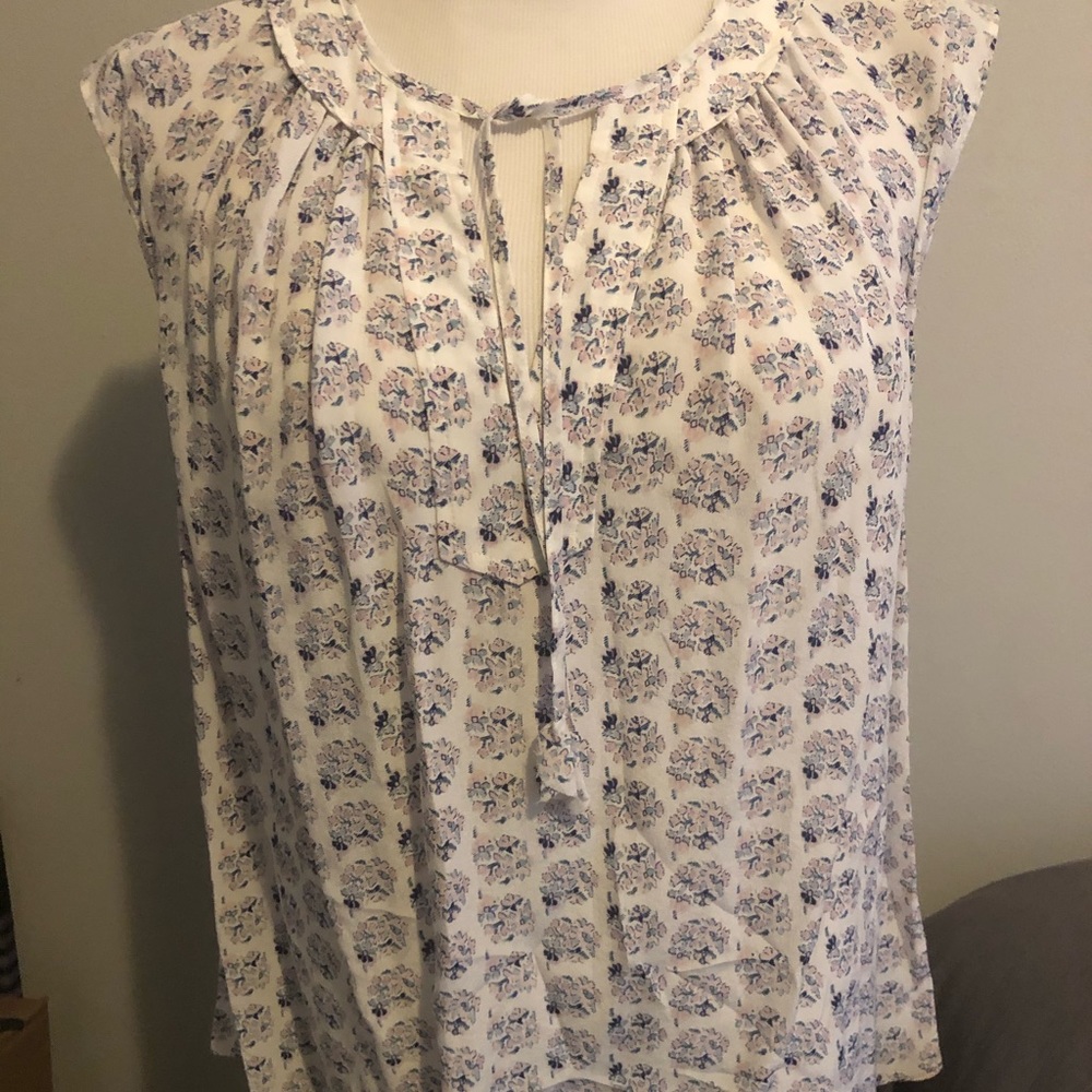 Rebecca Taylor Cap Sleeve Blouse size 8